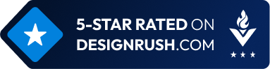 5-Star Rated on DesignRush